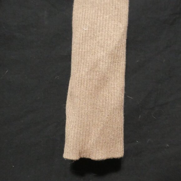 FOREVER 21 | medium | Light Brown Ribbed Long Sleeve Sweater Dress - Picture 10 of 16